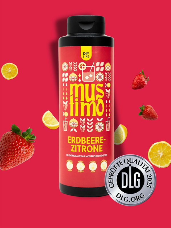 Mustimo Erdbeere-Zitrone 1.000ml